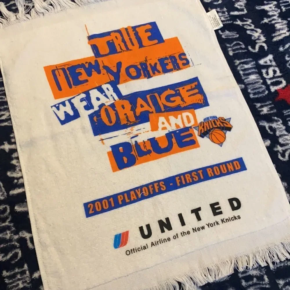 💥Vintage New York Knicks Stadium Towel